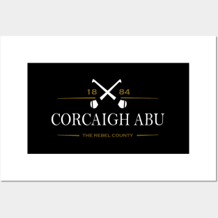 Cork Corcaigh Abu Ireland Hurling Posters and Art